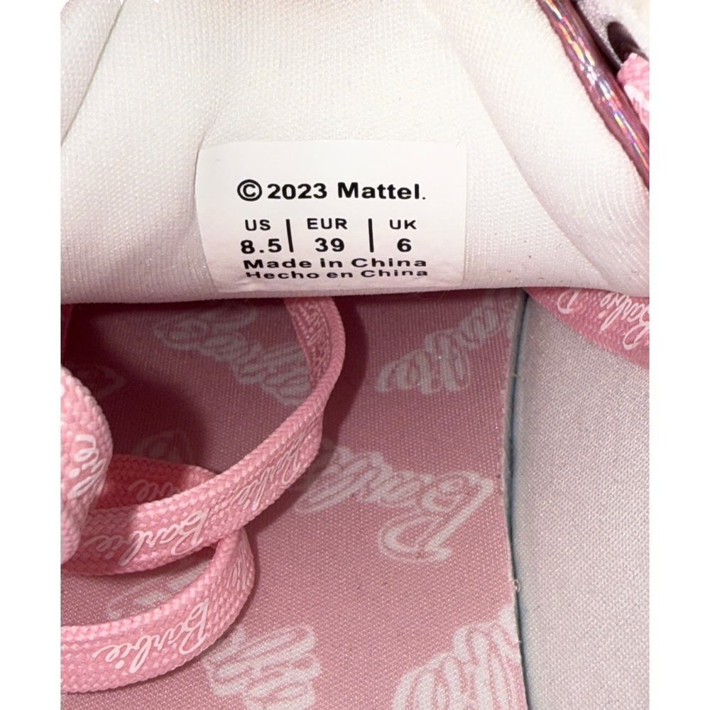 Barbie x ALDO BARBIE SNEAKER Limited Edition Low Top Sneaker Size US 8.5 - Picture 8 of 9
